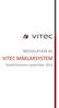 INSTALLATION AV VITEC MÄKLARSYSTEM