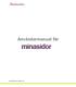 2015-09-09, version 1. Användarmanual för