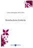 Lokal arbetsplan 2013/2014. Rensbackens förskola
