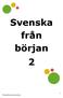 Svenska från början 2